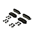 BE1698H Rear Blue Series Ceramic Brake Pad Set