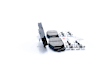 BE1709H Front Blue Series Ceramic Brake Pad Set