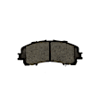 2019 Nissan Rogue - Front Ceramic Brake Pad Set, 2.0L 4Cyl, Blue Series
