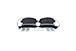 BE1746H Rear Blue Series Semi-metallic Brake Pad Set