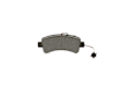 BE1746H Rear Blue Series Semi-metallic Brake Pad Set