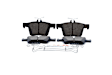 2020 Volkswagen Arteon - Rear Ceramic Brake Pad Set, 300mm Rear Disc; 312mm Front Disc, Blue Series