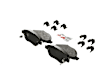 BE1778H Front Blue Series Semi-metallic Brake Pad Set