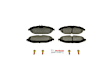 2018 Mercedes Benz C300 - Front Ceramic Brake Pad Set, 2.0L 4Cyl, Without AMG Performance Package, Replacement, Blue Series