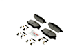2019 Fiat 500X - Front Ceramic Brake Pad Set, 1.3L 4Cyl, Blue Series