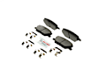 2019 Fiat 500X - Front Ceramic Brake Pad Set, 1.3L 4Cyl, Blue Series