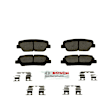 2018 Kia Sorento - Rear Ceramic Brake Pad Set, Blue Series