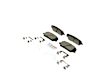 BE1827H Front Blue Series Ceramic Brake Pad Set