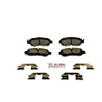2020 Toyota Yaris - Front Ceramic Brake Pad Set, 1.5L 4Cyl, Vehicles Built For United States and Canada Market, Blue Series