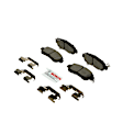 2020 Toyota Yaris - Front Ceramic Brake Pad Set, 1.5L 4Cyl, Vehicles Built For United States and Canada Market, Blue Series