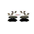 2020 Toyota Yaris - Front Ceramic Brake Pad Set, 1.5L 4Cyl, Vehicles Built For United States and Canada Market, Blue Series