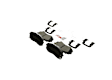 2020 Kia Soul EV - Front Ceramic Brake Pad Set, Blue Series