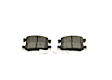 BE1874 Rear Ceramic Brake Pad Set