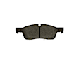 2020 Dodge Durango - Front Ceramic Brake Pad Set, Standard Brakes; With Solid Rear Rotors, Blue Series