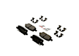 2019 Chevrolet Malibu - Rear Ceramic Brake Pad Set, 1.5L 4Cyl, Blue Series