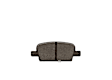 2019 Chevrolet Malibu - Rear Ceramic Brake Pad Set, 1.5L 4Cyl, Blue Series