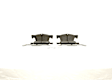 2022 Volvo S90 - Front Ceramic Brake Pad Set, 2.0L 4Cyl, with 322 (mm) Diameter Brake Rotor, with Volvo Variant Code RC02
