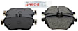 BE1936 Rear Blue Series Ceramic Brake Pad Set