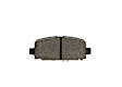 2021 Jeep Compass - Rear Ceramic Brake Pad Set, 2.4L 4Cyl, Blue Series