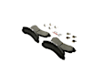 BE2087H Front Blue Series Ceramic Brake Pad Set