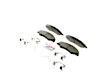 2023 Honda Odyssey - Front Ceramic Brake Pad Set, Blue Series
