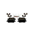 BE2100H Rear Blue Series Ceramic Brake Pad Set