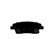 BE2100H Rear Blue Series Ceramic Brake Pad Set
