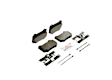 BE2118H Rear Semi-metallic Brake Pad Set