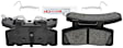 BE215H Front Blue Series Semi-metallic Brake Pad Set