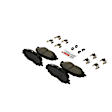 BE2176H Front Blue Series Ceramic Brake Pad Set