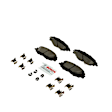 BE2176H Front Blue Series Ceramic Brake Pad Set