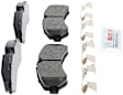 BE2236H Rear Blue Series Semi-metallic Brake Pad Set