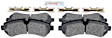 BE2236H Rear Blue Series Semi-metallic Brake Pad Set