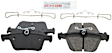 BE2255H Rear Ceramic Brake Pad Set
