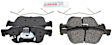 2024 Ford Maverick - Front Ceramic Brake Pad Set, 2.0L 4Cyl
