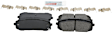 BE2302H Front Ceramic Brake Pad Set