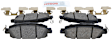 BE2310H Front Ceramic Brake Pad Set