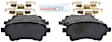 2022 Audi SQ5 - Rear Semi-metallic Brake Pad Set, 3.0L 6Cyl