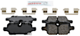 BE2374H Rear Ceramic Brake Pad Set