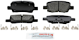 BE2381H Ceramic Brake Pad Set