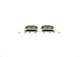 BE2412H Rear Ceramic Brake Pad Set