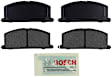 BE242 Front Blue Series Ceramic Brake Pad Set