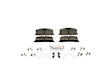 BE242H Front Blue Series Ceramic Brake Pad Set