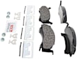 1988 Dodge W250 - Front Semi-metallic Brake Pad Set, 3500 lb Front Axle, Blue Series