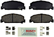1996 Honda Civic - Front Ceramic Brake Pad Set, Sedan,  4-Wheel ABS, Manual Transaxle, Blue Series