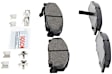 1996 Honda Civic - Front Ceramic Brake Pad Set, Sedan,  4-Wheel ABS, Manual Transaxle, Blue Series