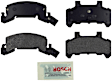 BE289 Front Blue Series Semi-metallic Brake Pad Set