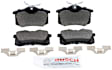 BE340H Rear Blue Series Semi-metallic Brake Pad Set
