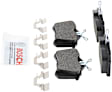 BE340H Rear Blue Series Semi-metallic Brake Pad Set