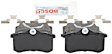 BE340H Rear Blue Series Semi-metallic Brake Pad Set